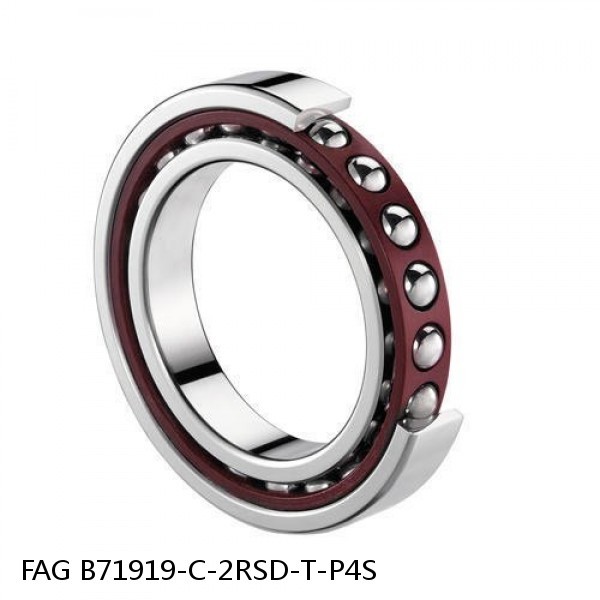 B71919-C-2RSD-T-P4S FAG high precision ball bearings