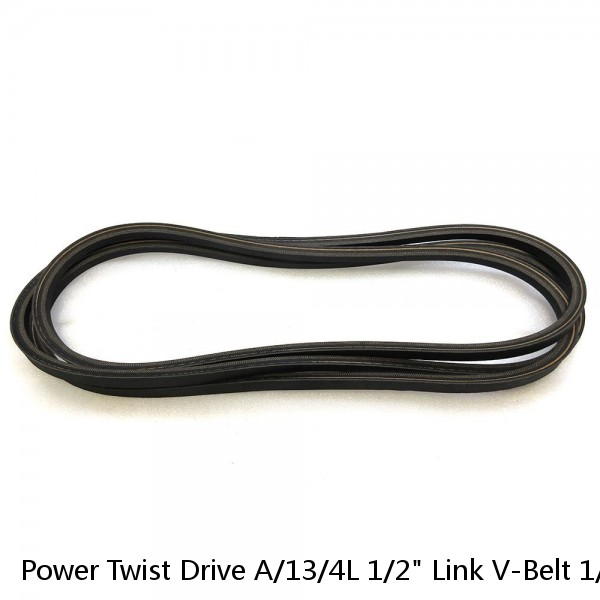  Power Twist Drive A/13/4L 1/2" Link V-Belt 1/5/10Feet (W:13mm) For LatherPulley